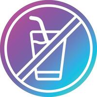 no drink Vector Icon Design Illustration