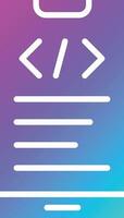ilustración de diseño de icono de vector de desarrollo de aplicaciones