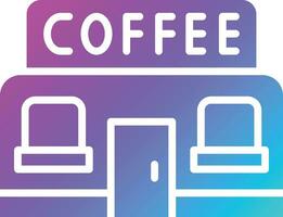 Coffee shop Vector Icon Design Illustration