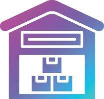 Warehouse Vector Icon Design Illustration