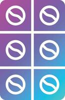Blister Vector Icon Design Illustration
