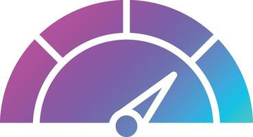 Speedometer Vector Icon Design Illustration