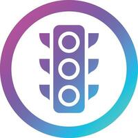 Trafic light Vector Icon Design Illustration