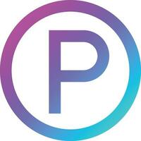 Parking Vector Icon Design Illustration
