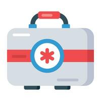 Trendy First Aid vector