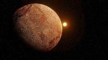 Planet Animation Erde hgih Auflösung Mars Video Vorlage