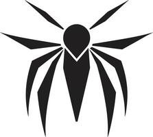 resumen palo insecto logo elegante insecto diseño vector