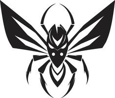 Insect Kingdom Sovereign Black Hawk Wasp Mastery vector