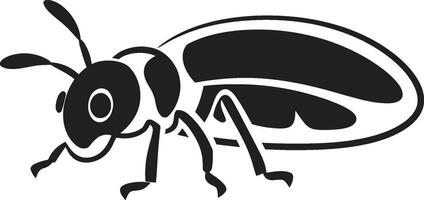 gótico termita Arte oculto insecto logo vector