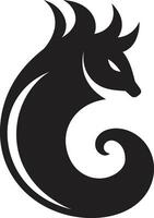 Shadowed Squirrel Vector Logo Midnight Squirrel Icon