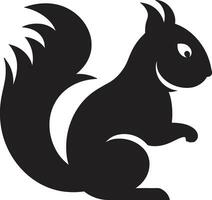 Shadowed Acrobat Squirrel Black Diamond Squirrel Sketch vector