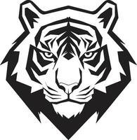 sorprendentes Tigre logo vector gato montés icónico símbolo