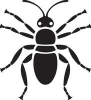 Silent Wood Destroyers Insect Kingdom Icon vector