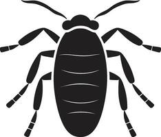 Vector Termite Infestation Black Beauty Insect Logo