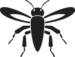 Destructive Insect Design Wooden Pest Icon vector