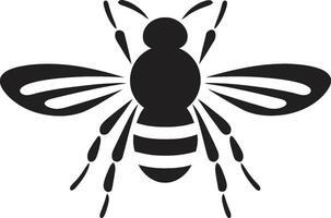 silencio tsetsé insecto logo mortal error iconografía vector