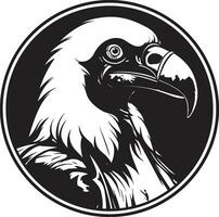 Scavenger Majesty Symbol The Shadowed Vulture Mark vector