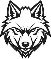 Stealthy Guardian Mark Prowling Timberwolf Logo vector