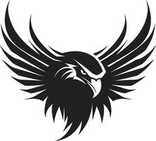 Silent Vultures Hunting Ground Black Vector Sky Predator Icon