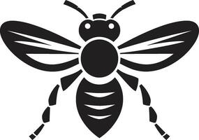 Onyx Winged Monarchy Icon Stealthy Insects Silent Reign vector