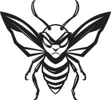 Stingers Regal Reign Icon Black Vector Wasp Empire Emblem