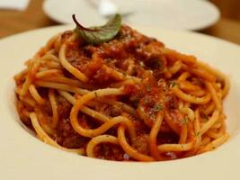 Spaghetti alla bolognese photo