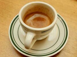 Italian Espresso coffee photo