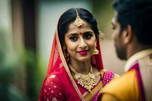 el boda, Bombay, fotografía, el Boda brigada. generado por ai foto