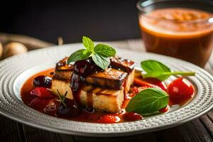 the best tofu recipes for vegetarians and vegans. AI-Generated photo