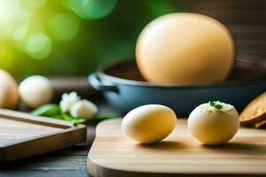 how to make a perfect boiled egg. AI-Generated photo