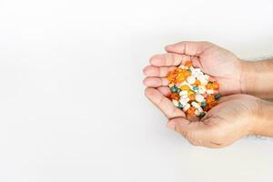 Providing support to families and loved ones of overdose victims, selective focus, International Overdose Awareness Day is a global campaign that works towards preventing overdose white background photo