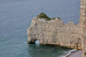 the cliffs by the coast photo