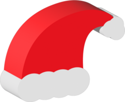 The Christmas 3d icons for holiday concept. png