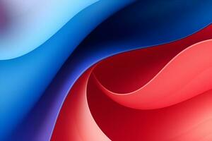 Abstract wave background colorful gradients. AI generative Pro Photo