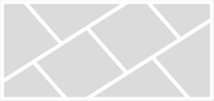 Pictures or photos frame collage. comics page grid layout abstract photo frames and digital photo wall template vector