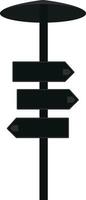 Signpost or Road Sign Vector Design.