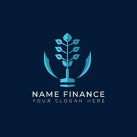 Finance company logo vector