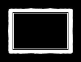 Artistic Blank Space with Silhouette Of the Brush Stroke or Paint Brush, can use for Frame Work, Advertisement, Quote, Text, Title, Cover, Layout, Website, Template or Graphic Design Element. Vector