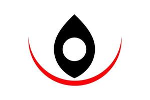 Third eye of Durga vector icon.