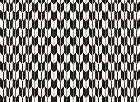 Horizontally And Vertically Repeatable Monochrome Seamless Japanese Vintage Pattern On A White Background. Vector Illustration.