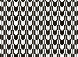 Horizontally And Vertically Repeatable Monochrome Seamless Japanese Vintage Pattern On A White Background. Vector Illustration.