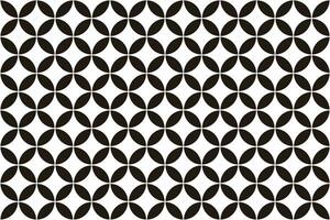 Japanese Vintage Seamless Pattern On A White Background, Vector Illustration. Horizontally And Vertically Repeatable.