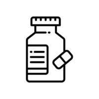 medicine line icon. vector icon for your website, mobile, presentation, and logo design.