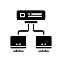 data center glyph icon. vector icon for your website, mobile, presentation, and logo design.