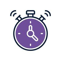 stopwatch dual tone icon. vector icon for your website, mobile, presentation, and logo design.