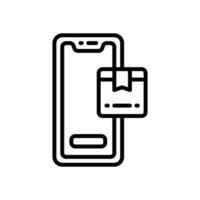 mobile product line icon. vector icon for your website, mobile, presentation, and logo design.