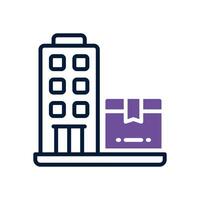company dual tone icon. vector icon for your website, mobile, presentation, and logo design.