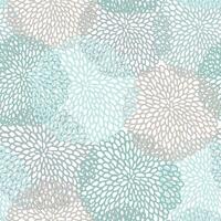 Seamless pattern of abstract graphic lace circles. Vector illustration.