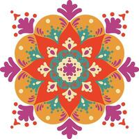 Diwali Rangoli Element vector