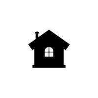 House icon home sign flat simple vector